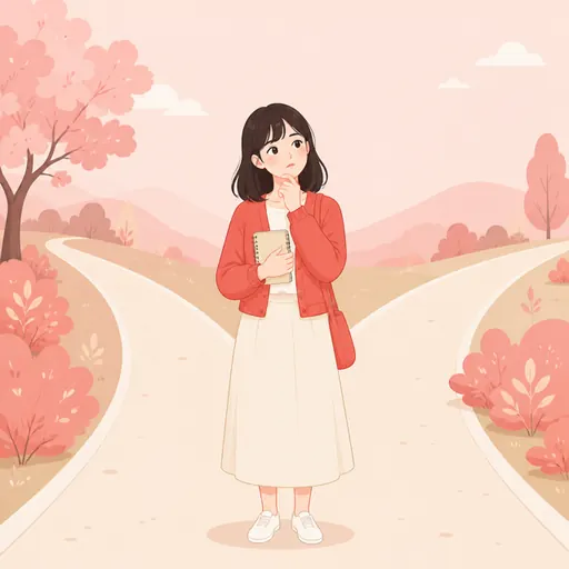 何から始めればいいか分からず立ち止まる女性