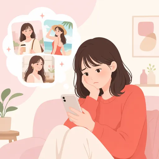 周りと比べて落ち込んでしまう女性
