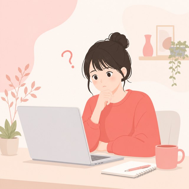 強みや魅力が言葉にできず悩む女性